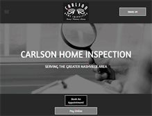 Tablet Screenshot of nashvilleshomeinspector.com